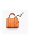 Marc Jacobs The Nano Tote Charm In Orange