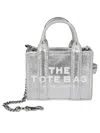 Marc Jacobs The Nano Tote Charm In Silver
