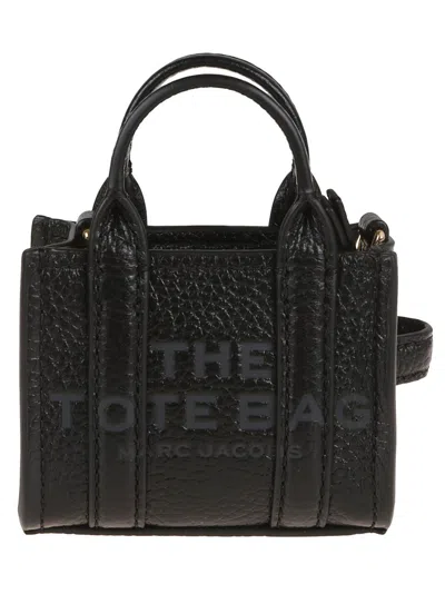 Marc Jacobs The Nano Tote Crossbody Bag In Black