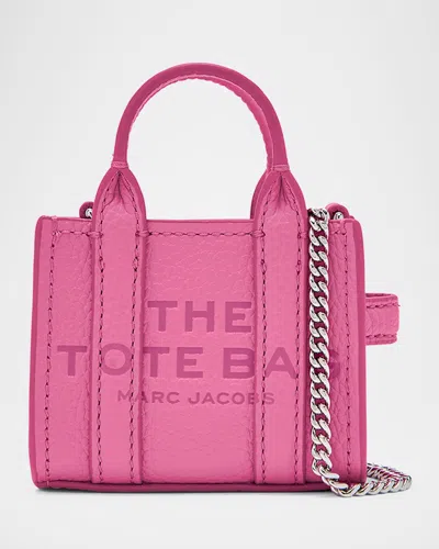 Marc Jacobs The Nano Tote Crossbody Bag In Bow Pink