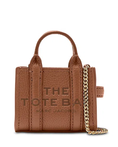 Marc Jacobs The Nano Tote Crossbody In Brown