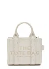Marc Jacobs The Nano Tote Leather Cross-body Bag In White