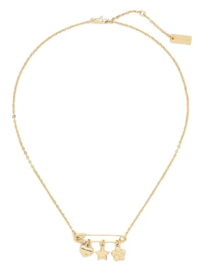 Marc Jacobs The Necklace With A Balloon Charm In Brown