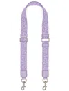 Marc Jacobs The Outline Logo Strap In Purple