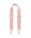 Marc Jacobs The Strap Bag Strap In Rose Multi/gold