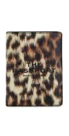 Marc Jacobs The Passport Case Brown Multi In Brown Multi