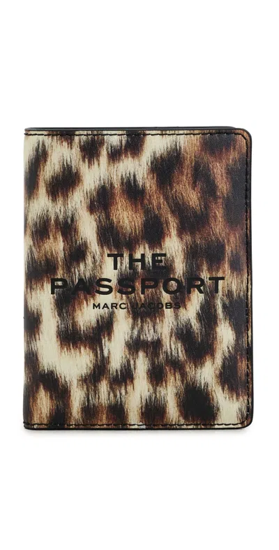 Marc Jacobs The Passport Case Brown Multi