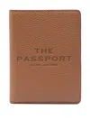 Marc Jacobs The Passport Leather Holder In Brown