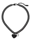 Marc Jacobs The Pave Ballon Heart Necklace