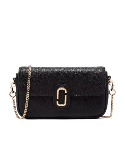 Marc Jacobs The Pebble J Marc Mini Bag In Black