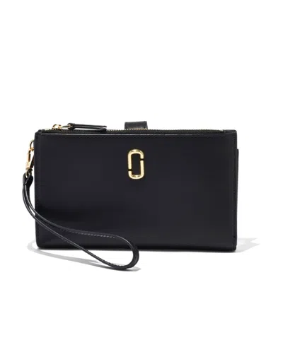 Marc Jacobs The Phone Wristlet Wallet In Black