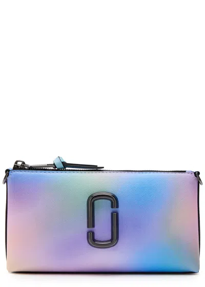 Marc Jacobs The Pochette Degradé Leather Shoulder Bag In Blue