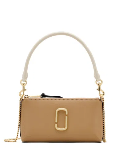 Marc Jacobs The Pochette Leather Mini Bag In Brown