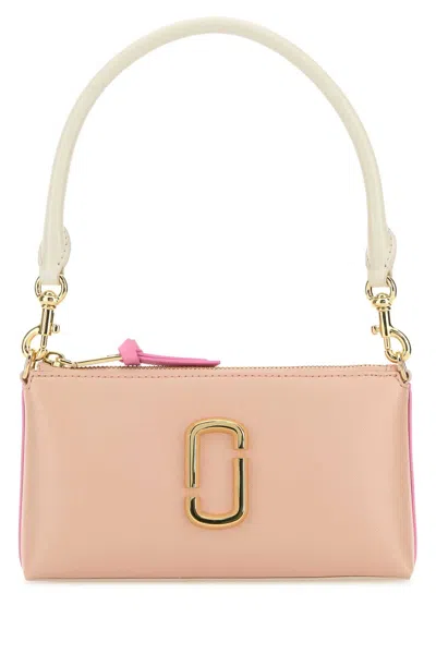 Marc Jacobs The Pochette Leather Mini Bag In Pink