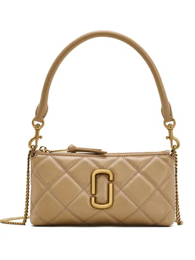 Marc Jacobs The Pochette Quilted Shoulder Bag In Neutral