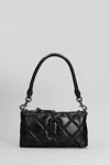 Marc Jacobs The Quilted Snapshot Convertible Shoulder Bag In Black