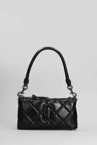 Marc Jacobs The Pochette Shoulder Bag In Black Leather