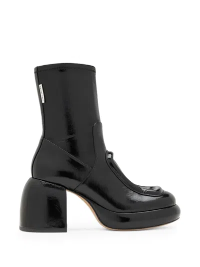 Marc Jacobs The Pop J Marc Ankle Boots In Black