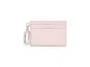 Marc Jacobs Mini Leather Wallet With Polyurethane Coating In Pink