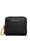 Marc Jacobs Pop J Marc Leather Wallet In Black