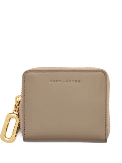 Marc Jacobs The Pop J-marc Slim Wallet In Orange