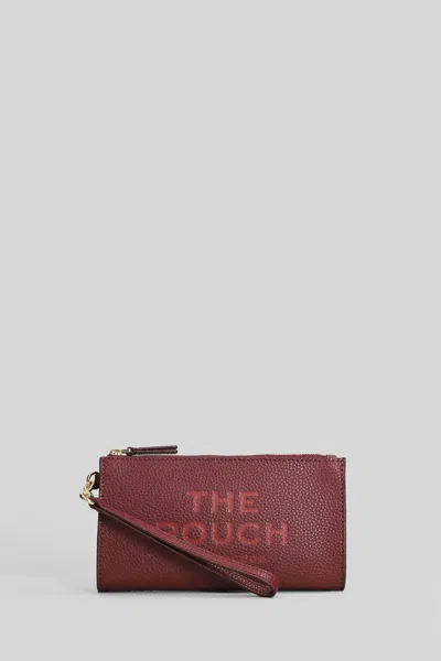 Marc Jacobs The Pouch Clutch In Red