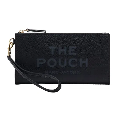 Pre-owned Marc Jacobs The Pouch Leather Bag 'black' | Women's Size Onesize