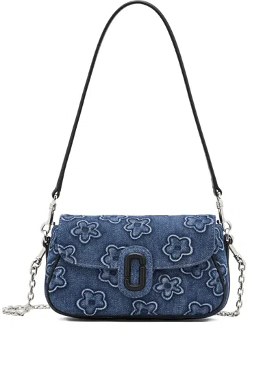 Marc Jacobs The Puffy Daisy Denim Clover Shoulder Bag
