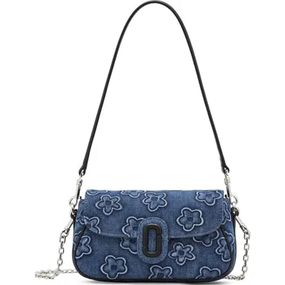 Marc Jacobs The Puffy Daisy Denim Clover Shoulder Bag