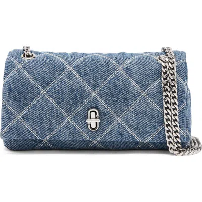 Marc Jacobs The Quilted Denim Dual Chain Mini Bag