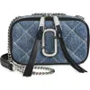 Marc Jacobs The Quilted Denim Softshot Bag