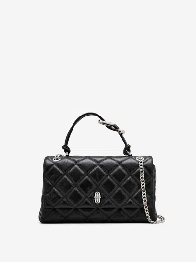 Marc Jacobs The Quilted Dual Convertible Bag In Black