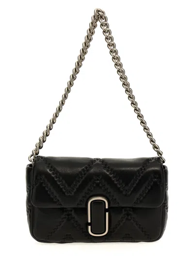 Marc Jacobs The Quilted Leather J Marc Shoulder Bags Black