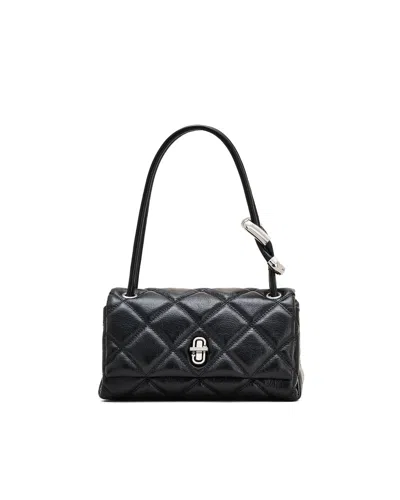 Marc Jacobs The Quilted Mini Dual Shoulder Bag Black In 001
