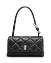 Marc Jacobs The Quilted Mini Dual Shoulder Bag Black In Black
