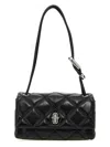 Marc Jacobs The Mini Dual Chain Shoulder Bag In Black