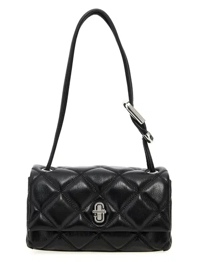MARC JACOBS MARC JACOBS 'THE QUILTED MINI DUAL' SHOULDER BAG