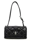 Marc Jacobs 'the Quilted Mini Dual' Shoulder Bag In Black