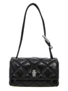 Marc Jacobs The Dual Mini Leather Shoulder Bag In Black
