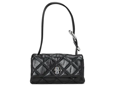 Marc Jacobs The Quilted Mini Dual Shoulder Bag Handbags Black: One Size