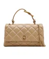 Marc Jacobs The Dual Chain Diamond Quilted Convertible Leather Shoulder Bag