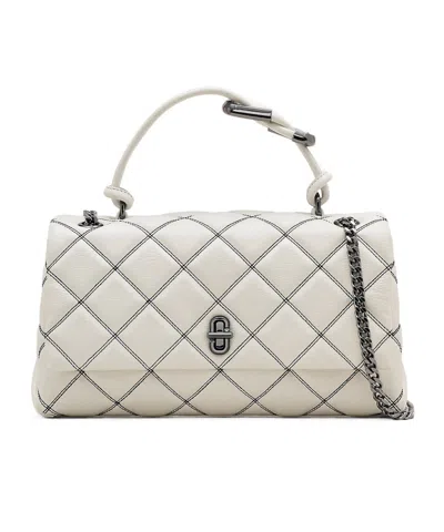 MARC JACOBS MARC JACOBS THE BI-COLOR QUILTED DUAL CONVERTIBLE SHOULDER BAG