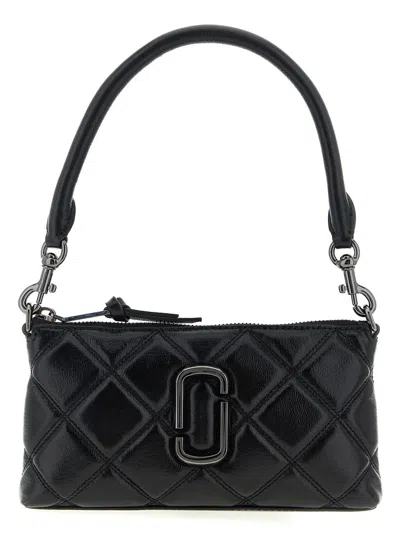 Marc Jacobs 'the Quilted Snapshot Convertible' Shoulder Bag In Black