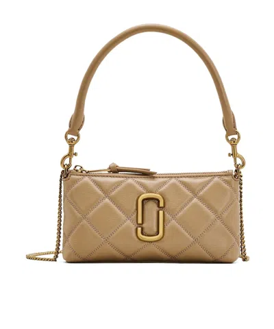 Marc Jacobs Quilted Shoulder Bag In Brown