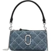 Marc Jacobs Borsa A Spalla The Quilted Denim Snapshot Convertible