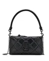 Marc Jacobs The Quilted Snapshot Convertible Shoulder Bag In Black