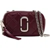 Marc Jacobs The Quilted Softshot Bag In Purple