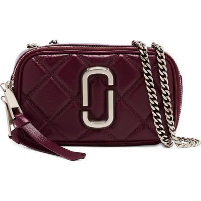 Marc Jacobs The Quilted Softshot Bag In Purple