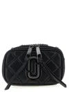 Marc Jacobs The Quilted Softshot Crossbody Bag In Black