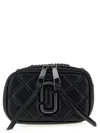 Marc Jacobs The Quilted Softshot Crossbody Bag In Black